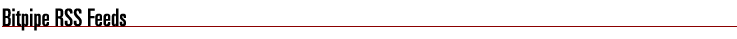 Bitpipe RSS Feeds